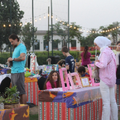 Ramadan night market at Reem