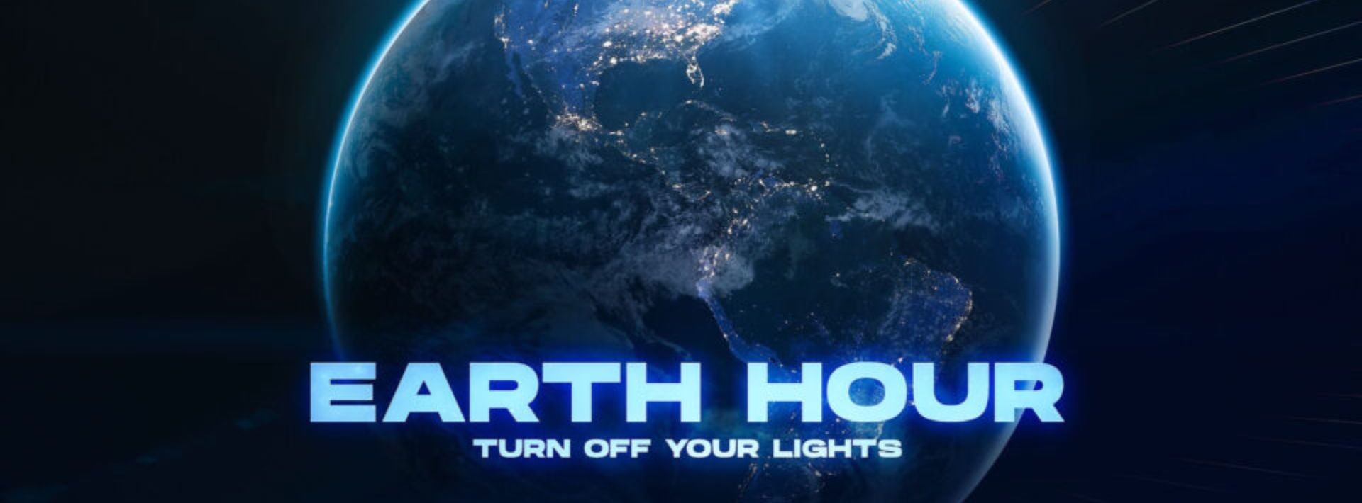Earth Hour in Dubai Marina